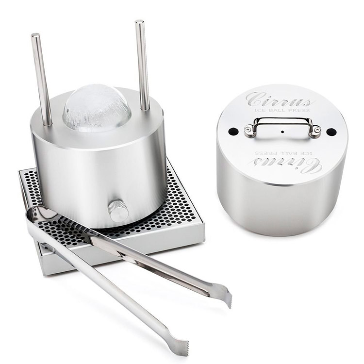 Buy ice ball press it cools your drink perfectly