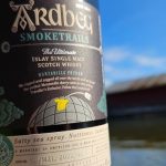 Ardbeg Smoketrails bottle closeup